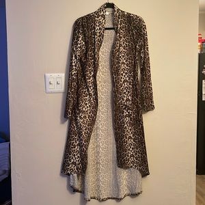 Women overall animal print. Size S